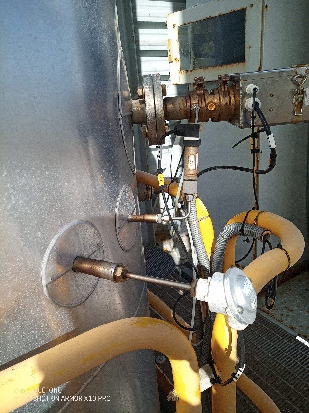 Servico regional en tierra, gas detecion and emission monitoring
